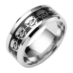 Stainless Steel Skull Ring