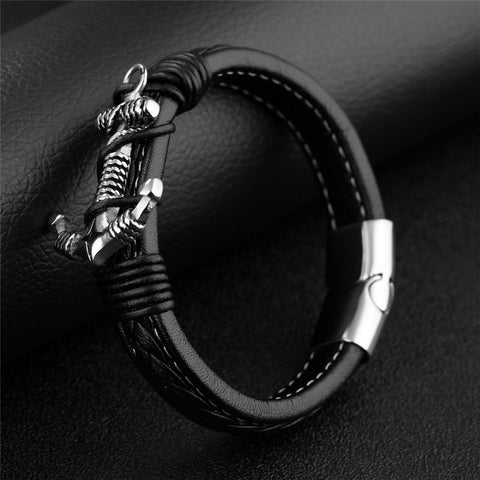 Stainless Steel Anchor Bracelet