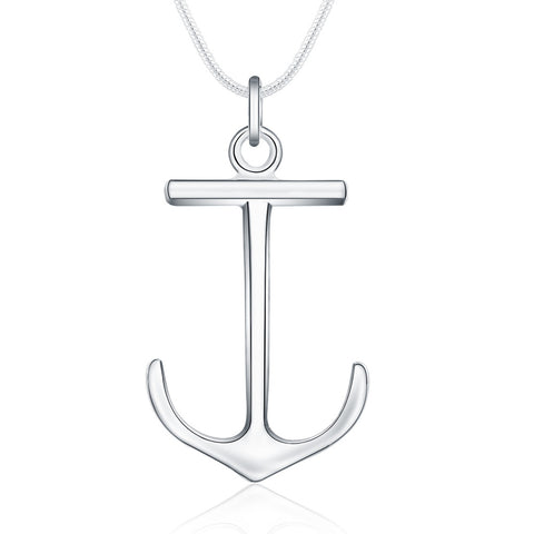 Anchor Plated Necklace